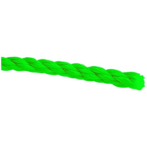 Cordel plastico verde de 6 mm