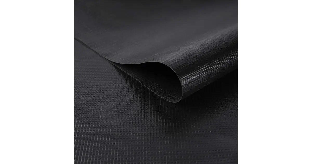Lona de PVC color Negro