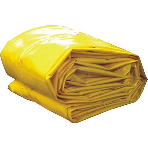Tarpaulin Lona impermeable 2,00 m ancho x largo requerido, color Amarillo  1