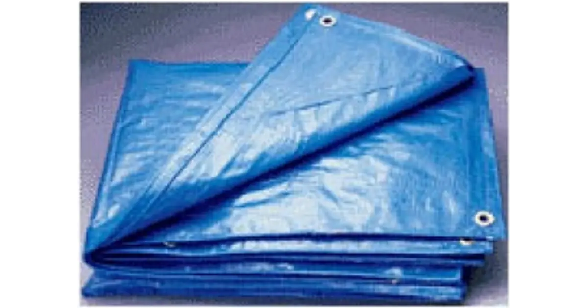 Tarpaulin 2 mt de ancho vendido 3 metro color Azul gris