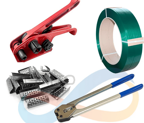 Kit enzunchadora zuncho sello, sellador y tensador