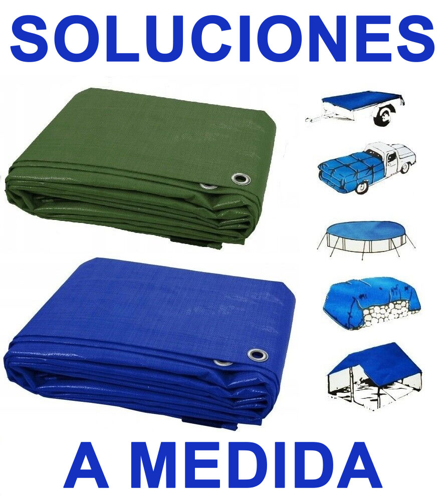 Carpa 6x8 Tarpaulin azul/Plata  1