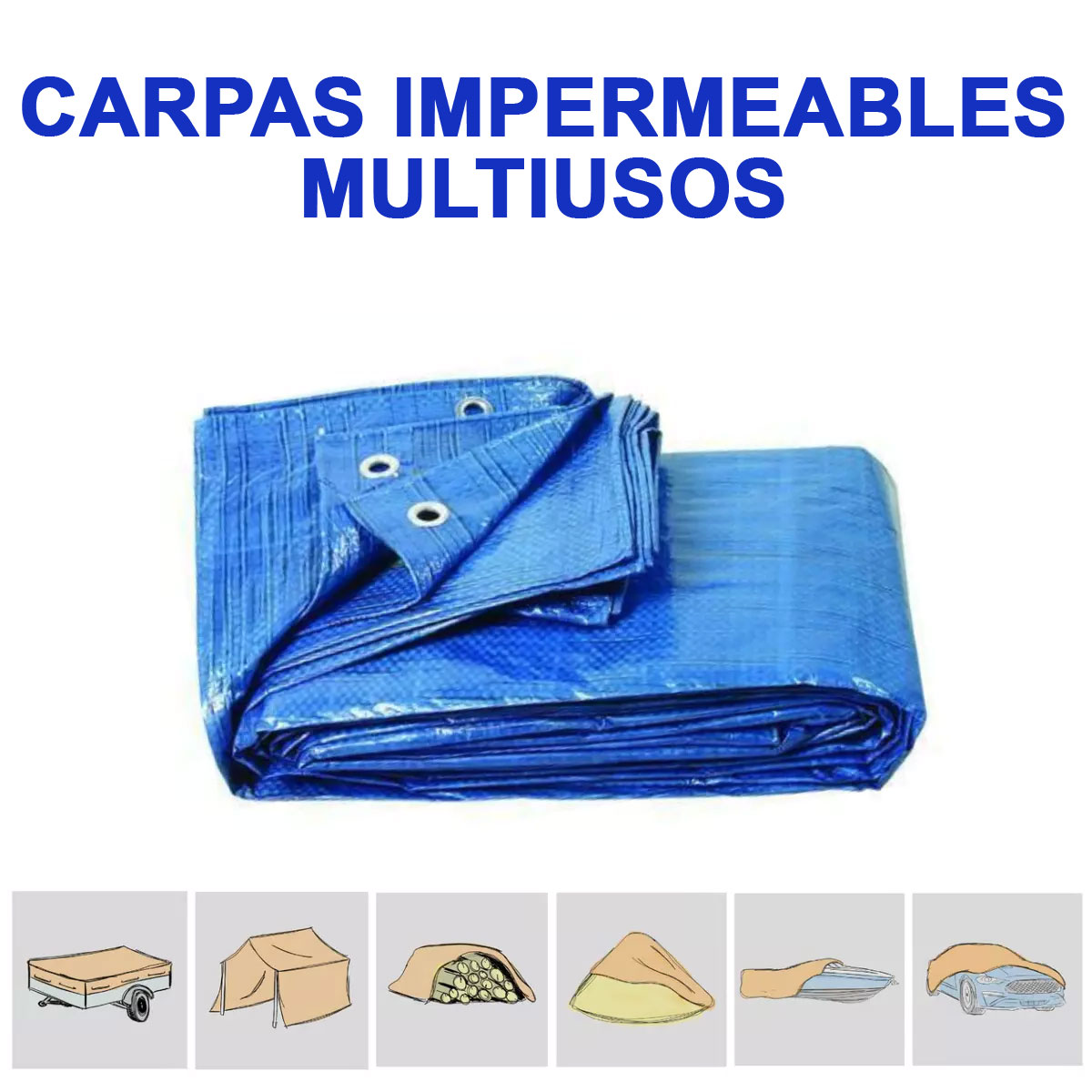 Carpa 7x5 Trapaulin 2