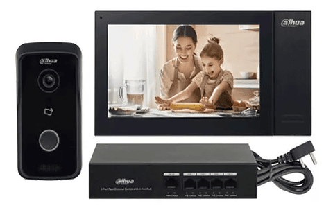 Videoportero Dahua Kitktp02 instalado