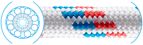 Cordel tipo perlon de 10 mm