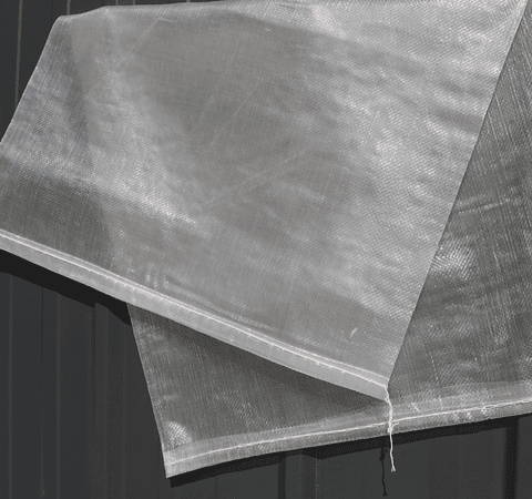 Sacos transparentes de 130x74 cm y 90 Kg por Unidad 