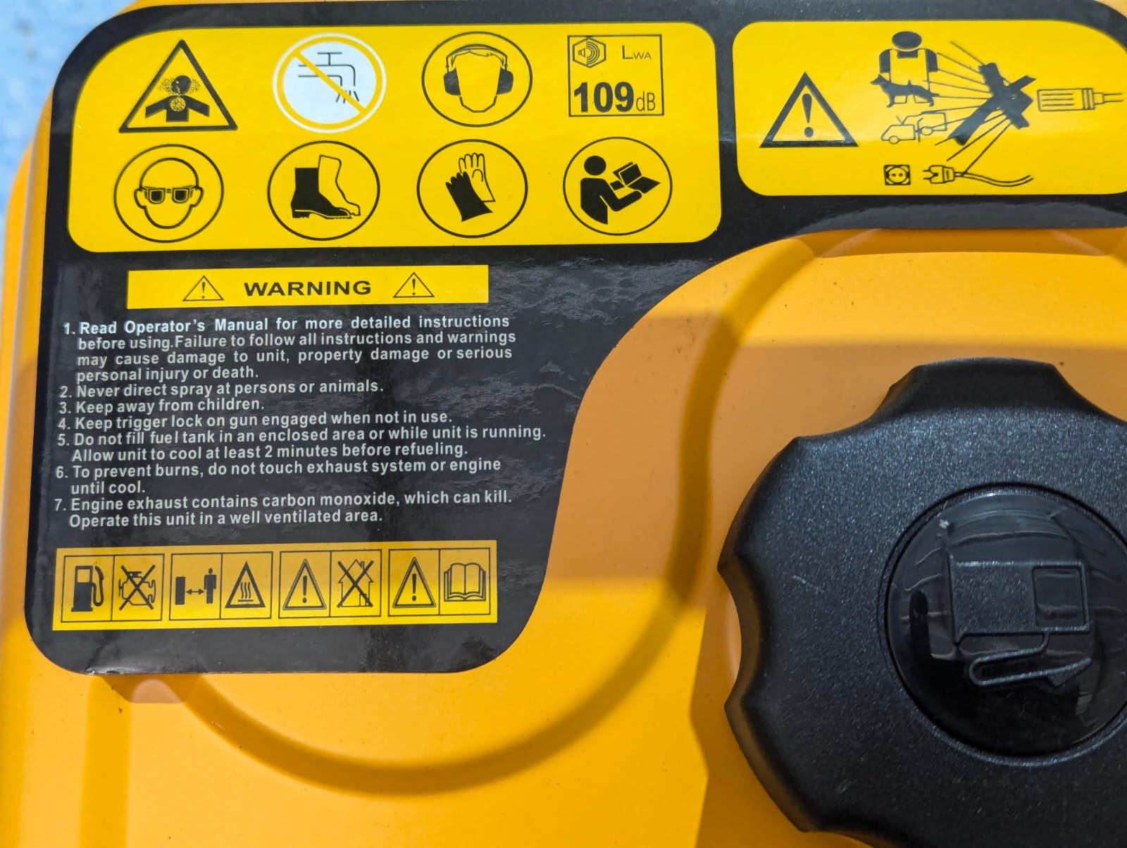 Motobomba Cater hammer de 7.5 hp 2