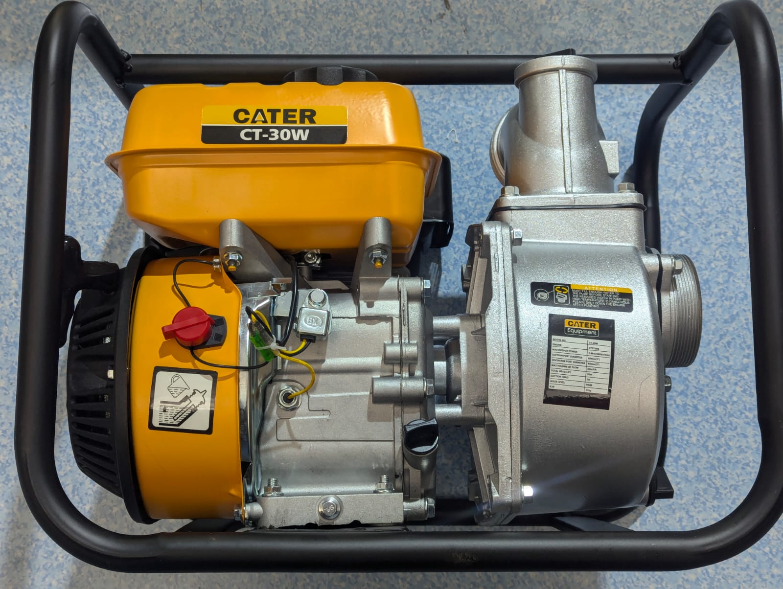 Motobomba Cater hammer de 7.5 hp 5