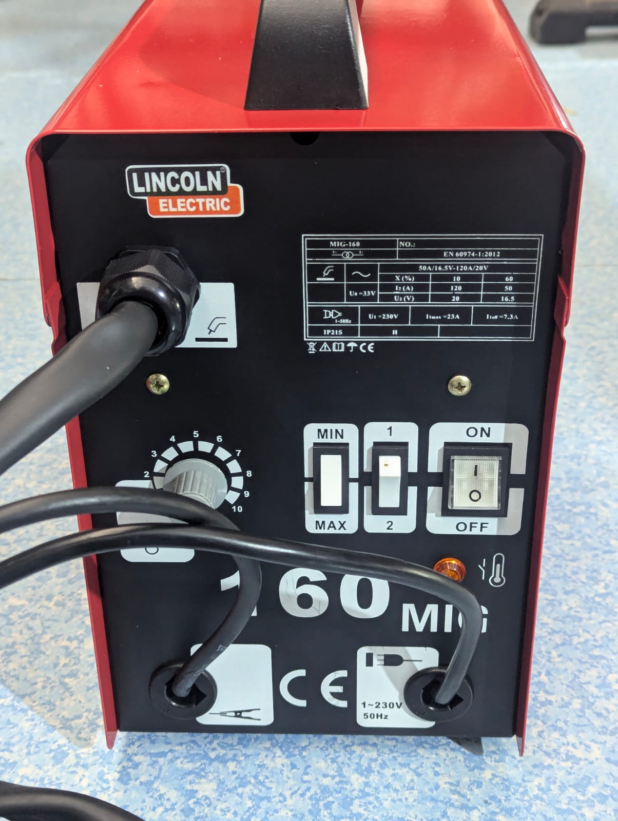 Lincoln electric Soladadora MIG 160 Multi 4