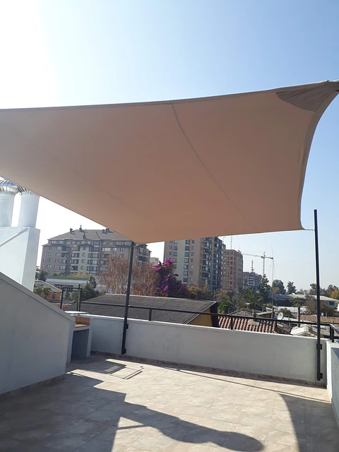 Vela Sombreadora 5x6 mt 95% HDPE