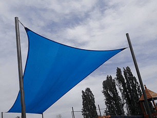 Vela 5 x 4 mt HDPE 90% HDPE Rectangular