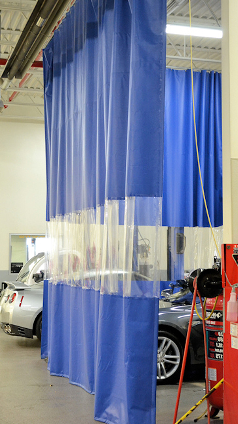 Cortinas industriales a medida