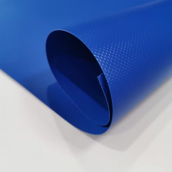 Rollo de Lona de PVC color Azul 1