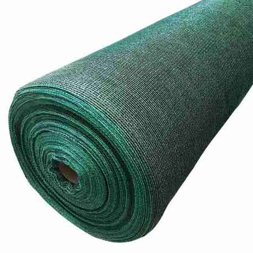 Rollo de Malla Rashel 90% HDPE Verde Negro 4,20 × 100,00 mt 1