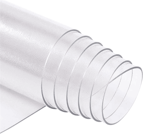 PVC transparente de 500 Micrones