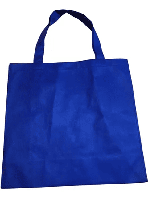 Bolso material resistente e impermeable Tarpaulin Azul 50x60cm