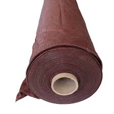 Malla Raschel 93% sombra, 420 cm de ancho, vendida por metro color terracota 3