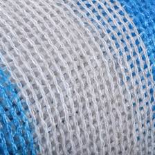 Malla Raschel 80% sombra BLANCO/AZUL 210 cm de ancho vendida por metro 2