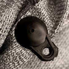 Malla 90% sombra GRIS HDPE, 420 cm ancho, vendida por mt  3