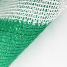 Malla Raschel 80% sombra BLANCO/VERDE  210 cm de ancho vendida por metro 2