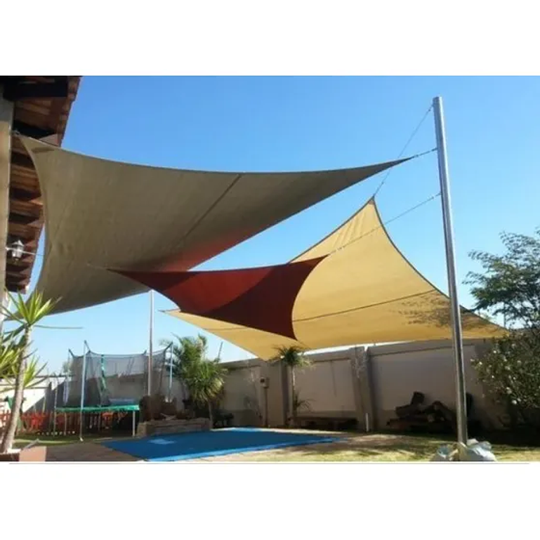 Malla sombreadora 5 x 4 mt  90% HDPE 2