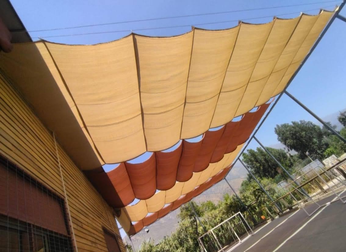 Toldo Corredizo con Malla Sombra 95% (A medida)  por metro2 1