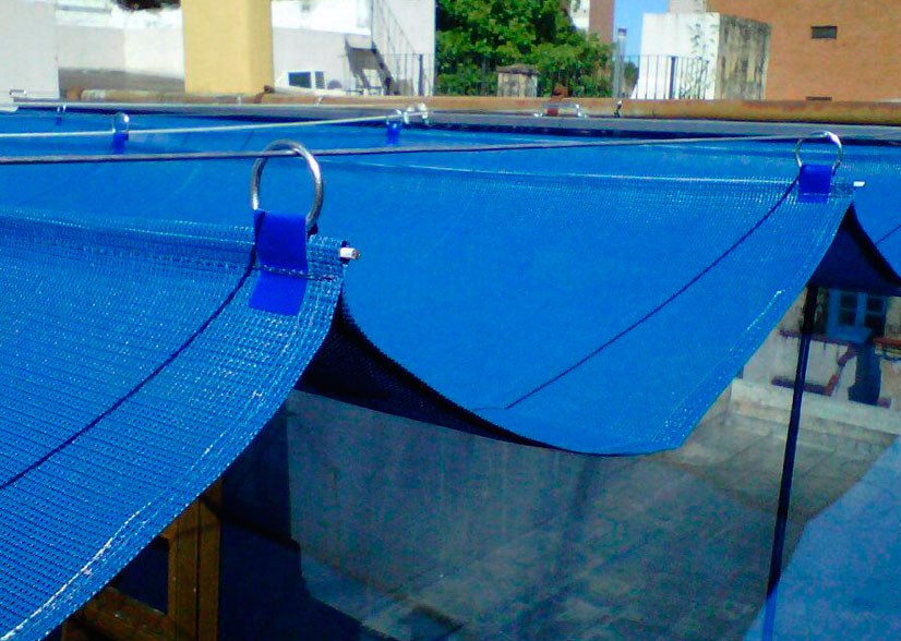 Sistema corredizo Monofilamento 95% HDPE Alta resistencia  x mt2 1