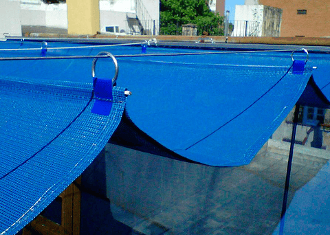 Sistema corredizo Monofilamento 95% HDPE Alta resistencia  x mt2