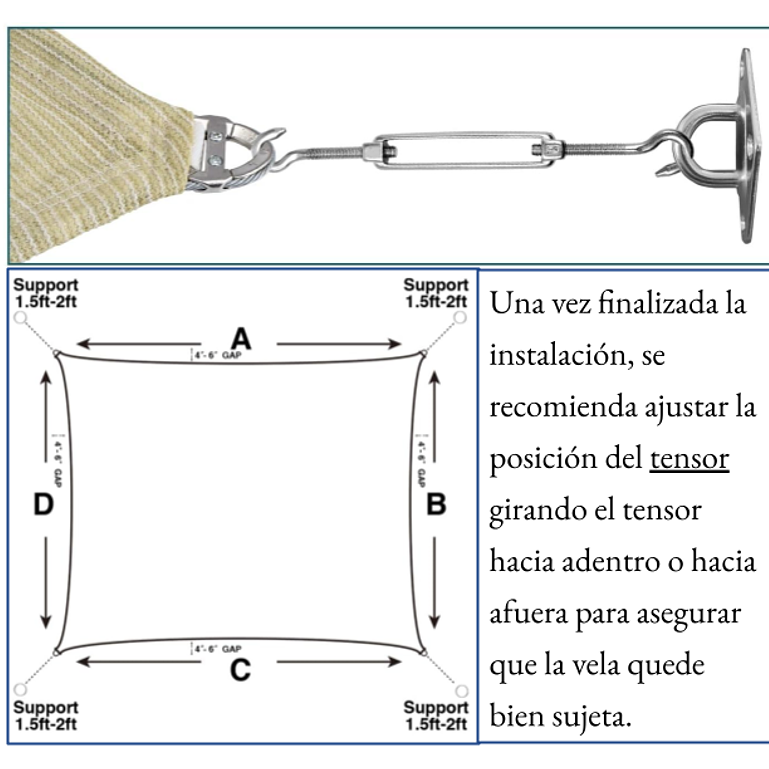 Kit de Anclaje 4 puntas 3