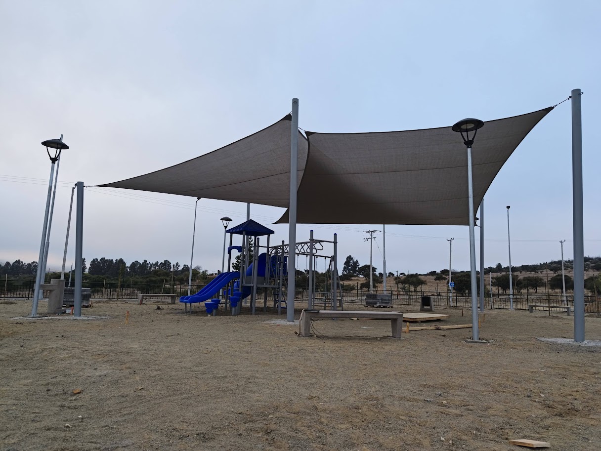 Vela 5x4 m 95% HDPE Beige Rectangular 2