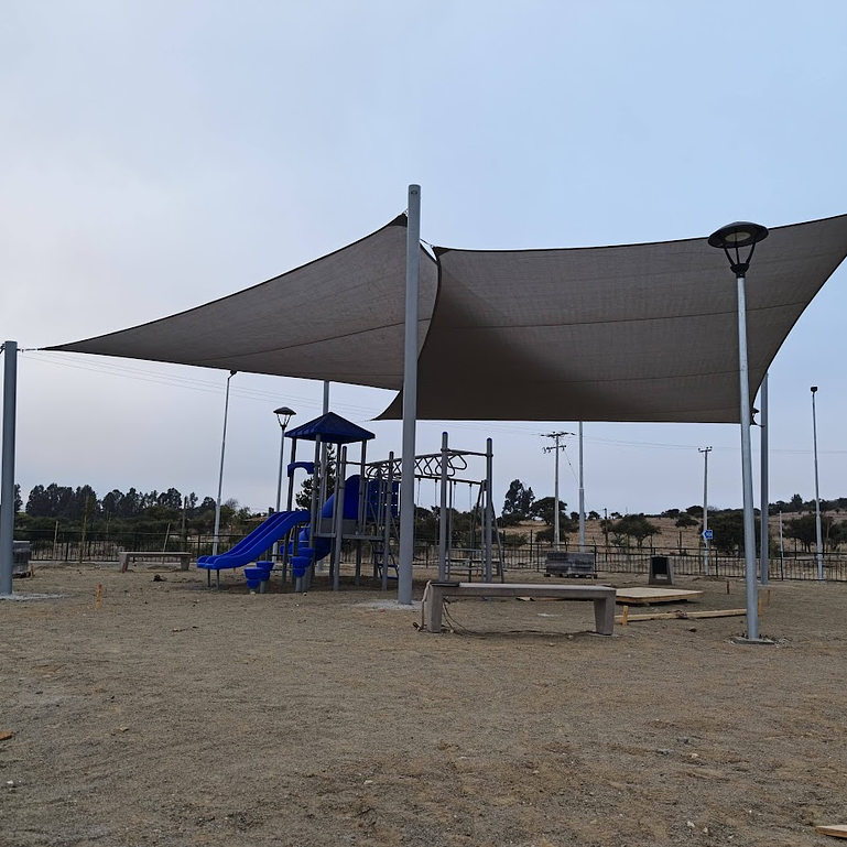 Vela 5x4 m 95% HDPE Beige Rectangular 2