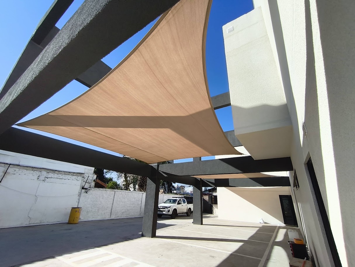 Vela 5x4 m 95% HDPE Beige Rectangular 3