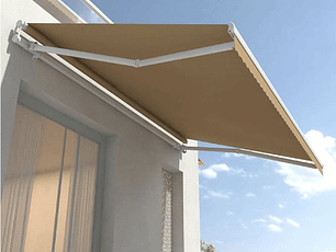 Toldo Retractil de 3x2.5 mt, color Beige