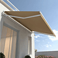 Toldo Retractil de 3x2.5 mt, color Beige o gris - Miniatura 1