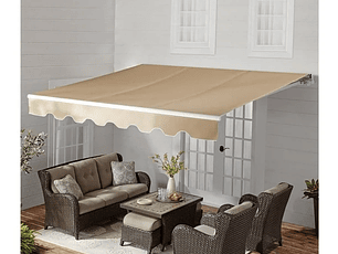 Toldo Retráctil 4X2.50 mt color beige