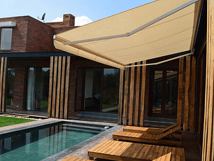 Toldo Europeo 3x2 mt, color beige o gris