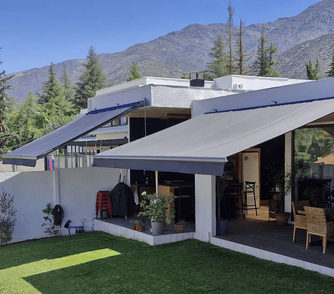 Toldo Retráctil 4X2.50 mt color beige o gris