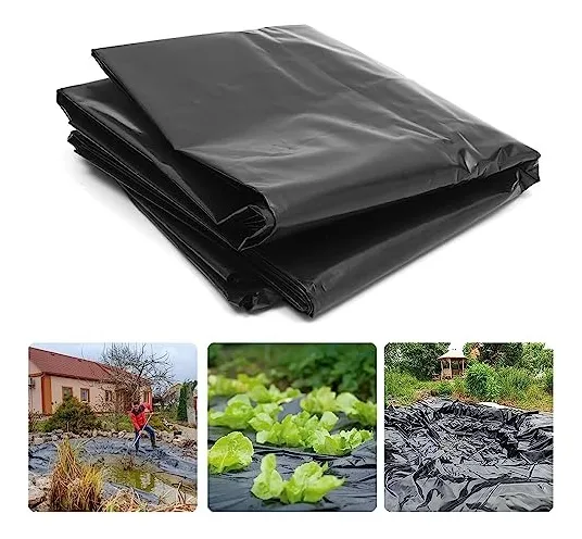 Plástico polietileno Negro 4m ancho vendido por metro 1