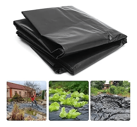 Plástico polietileno Negro 2m ancho vendido por metro