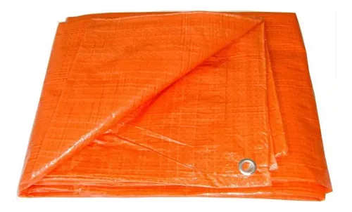 Rollo Tarpaulin Naranjo ancho 4m x 50m 2