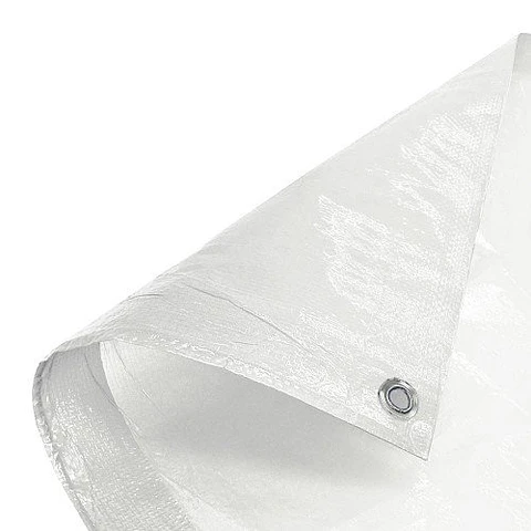 Lona Blanca tarpaulin 4 mt ancho vendido x metro lineal  1
