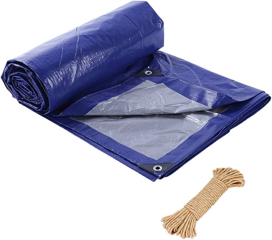Lona 100% impermeable Azul Marino 4 m ancho x metro. 2