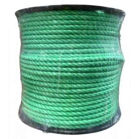 Rollo cordel plastico verde 8mm x 300mts 1