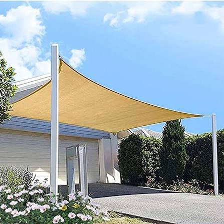 Vela 8x4 mt 90% HDPE Beige 1