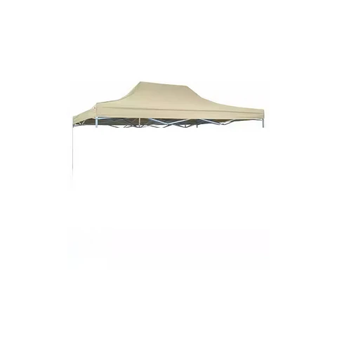 Techo reemplazo para toldo plegable 6x3 Engomado Beige