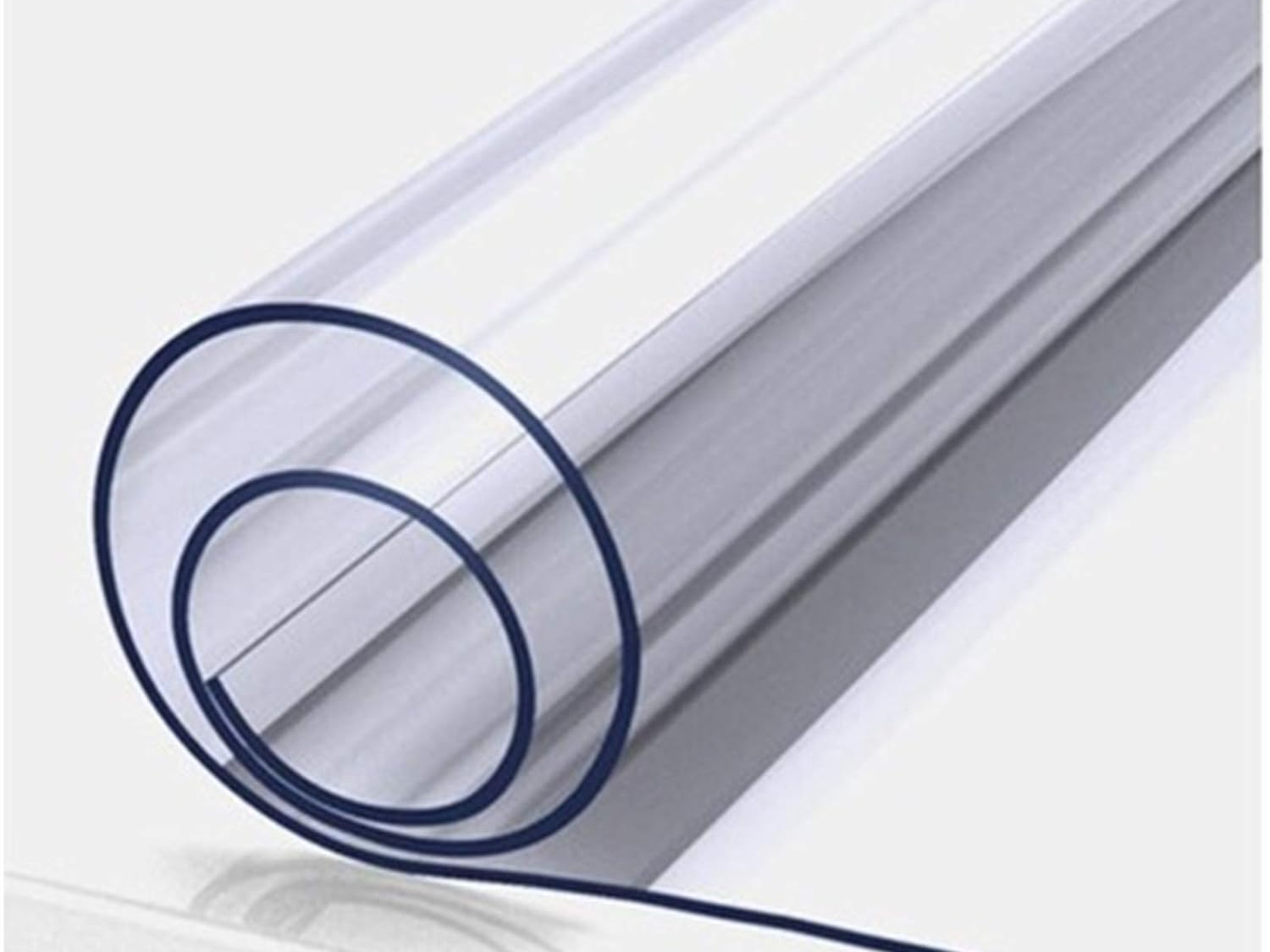 Rollo de PVC transparente de 300 Micrones 150 cm 2