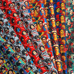 MAFALDA Y FRIDA  ,   Lona Oxford   8 diseños 70x50 cm 