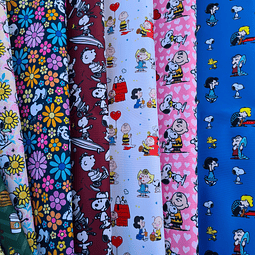NUEVO ! SNOOPY ,   Lona Oxford   8 diseños 70x50 cm -
