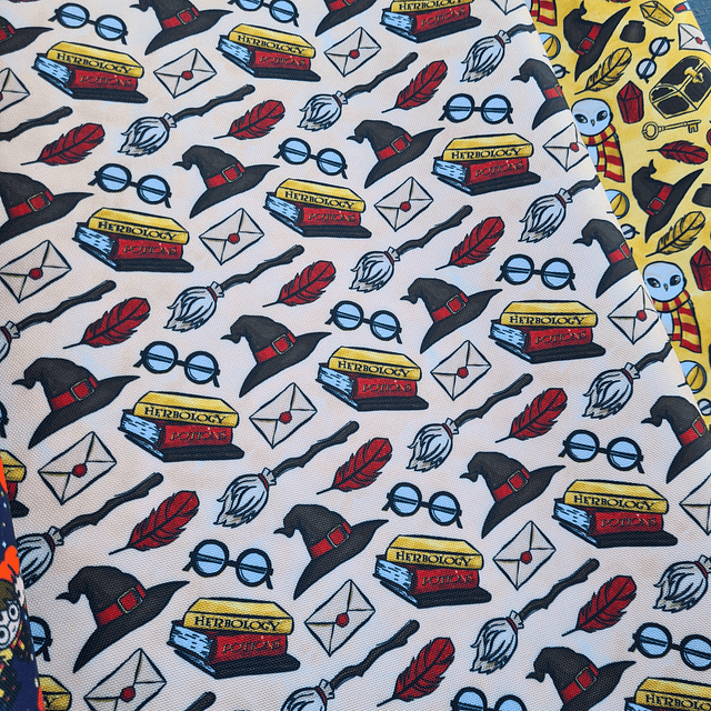 HARRY POTTER ,   Lona Oxford   10 diseños  70x50 cm- COPIAR