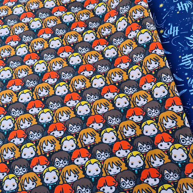 HARRY POTTER ,   Lona Oxford   10 diseños  70x50 cm- COPIAR